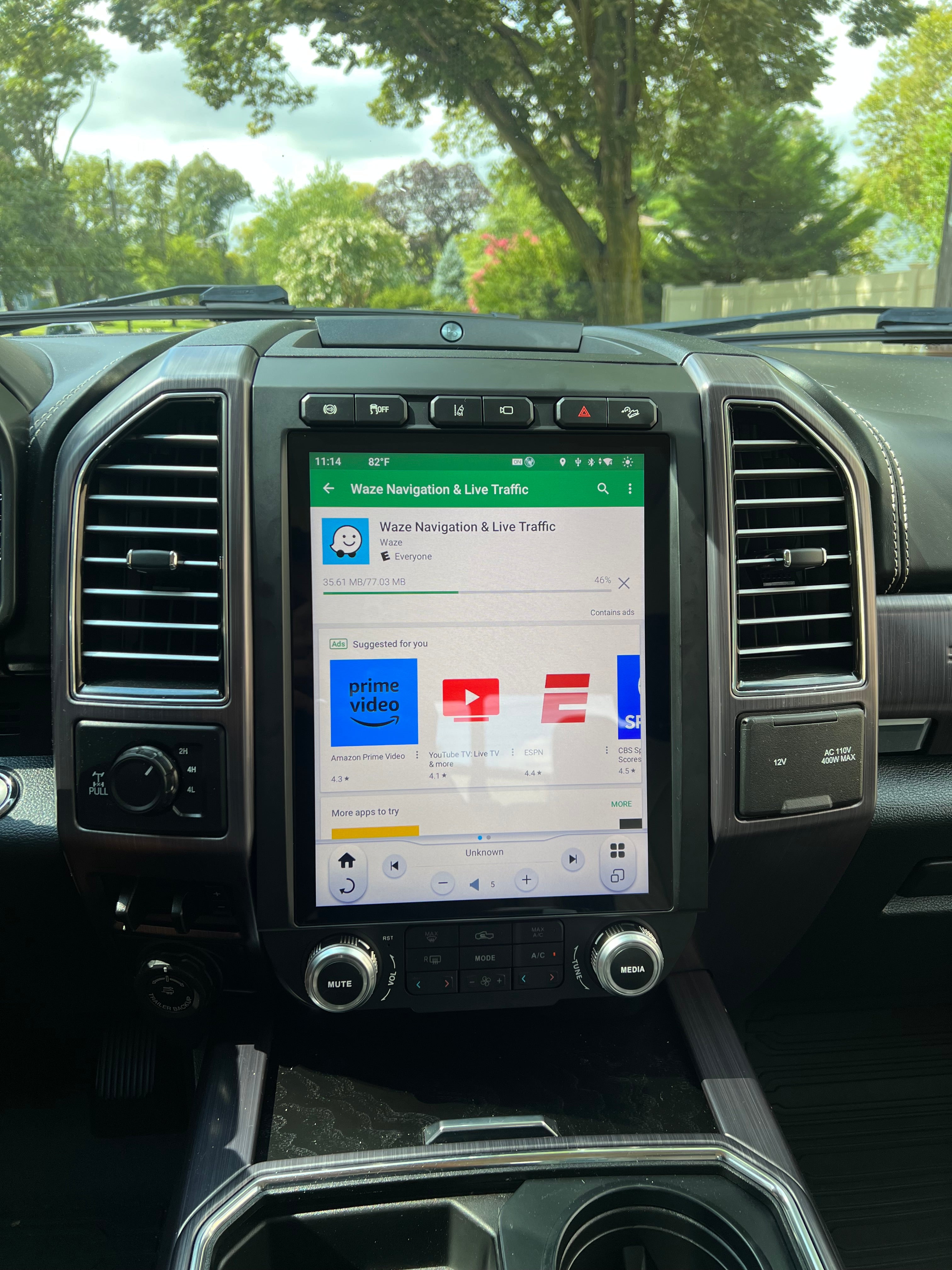 Ford F150/Super Duty Linkswell Gen VI (6) T-Style Radio