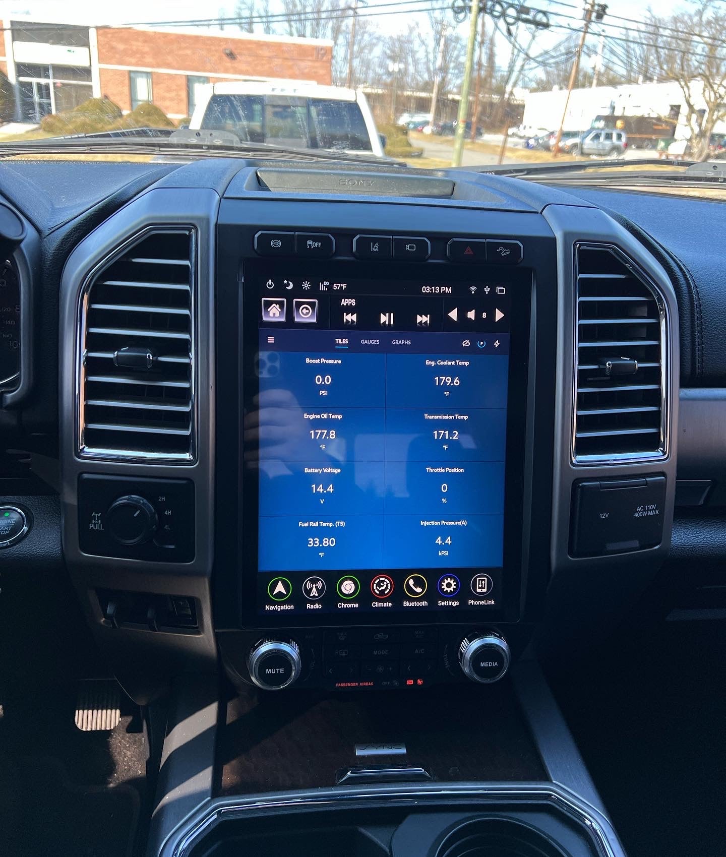 Ford F150/Super Duty Linkswell Gen V (5) T-Style Radio
