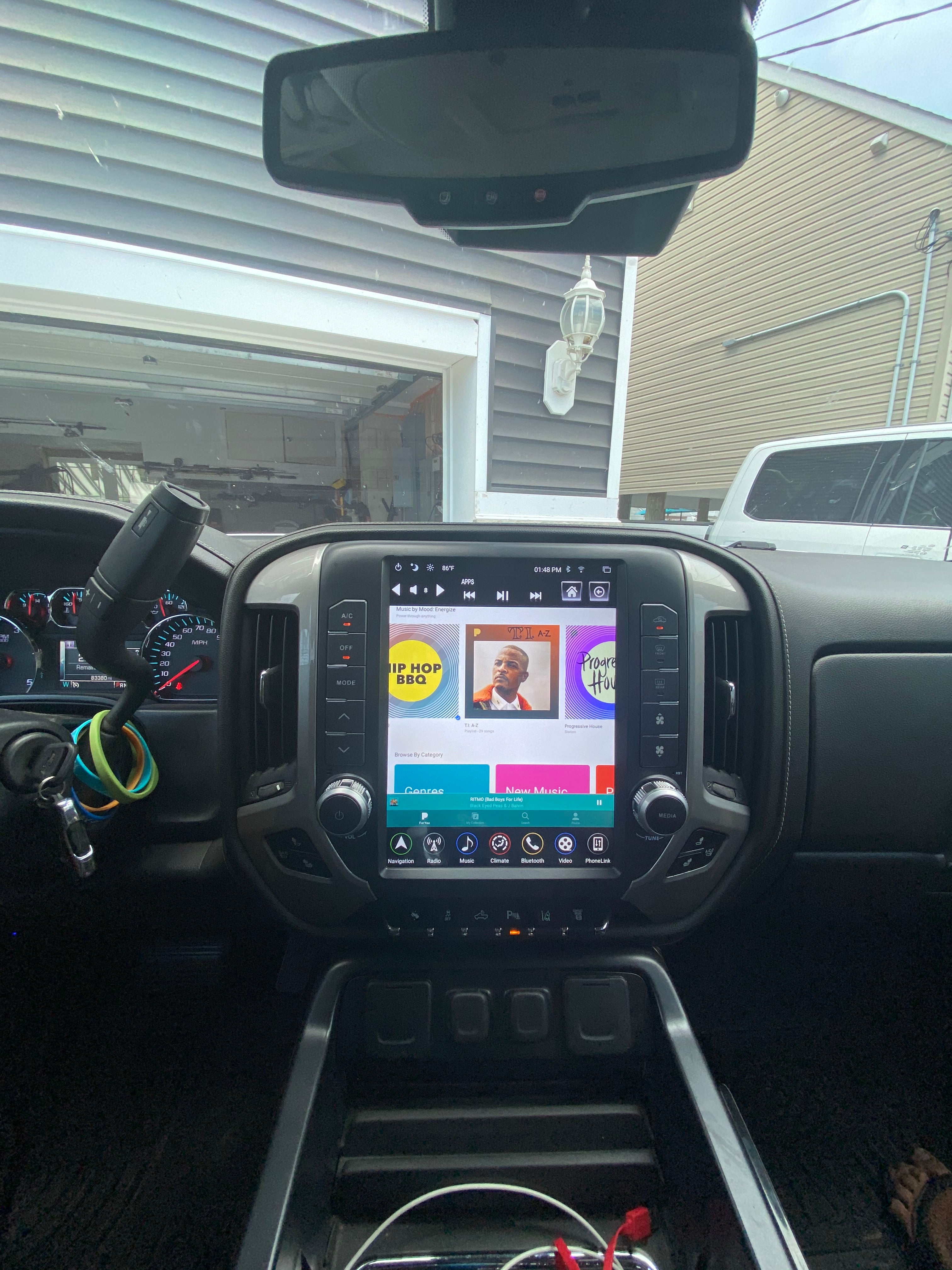 Chevy/GMC 14-18 1500 & 14-19 2500/3500 Linkswell Gen V (5) 12.1" T-Style Radio