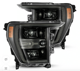 21+ F150/Raptor AlphaRex LUXX Series LED Headlights