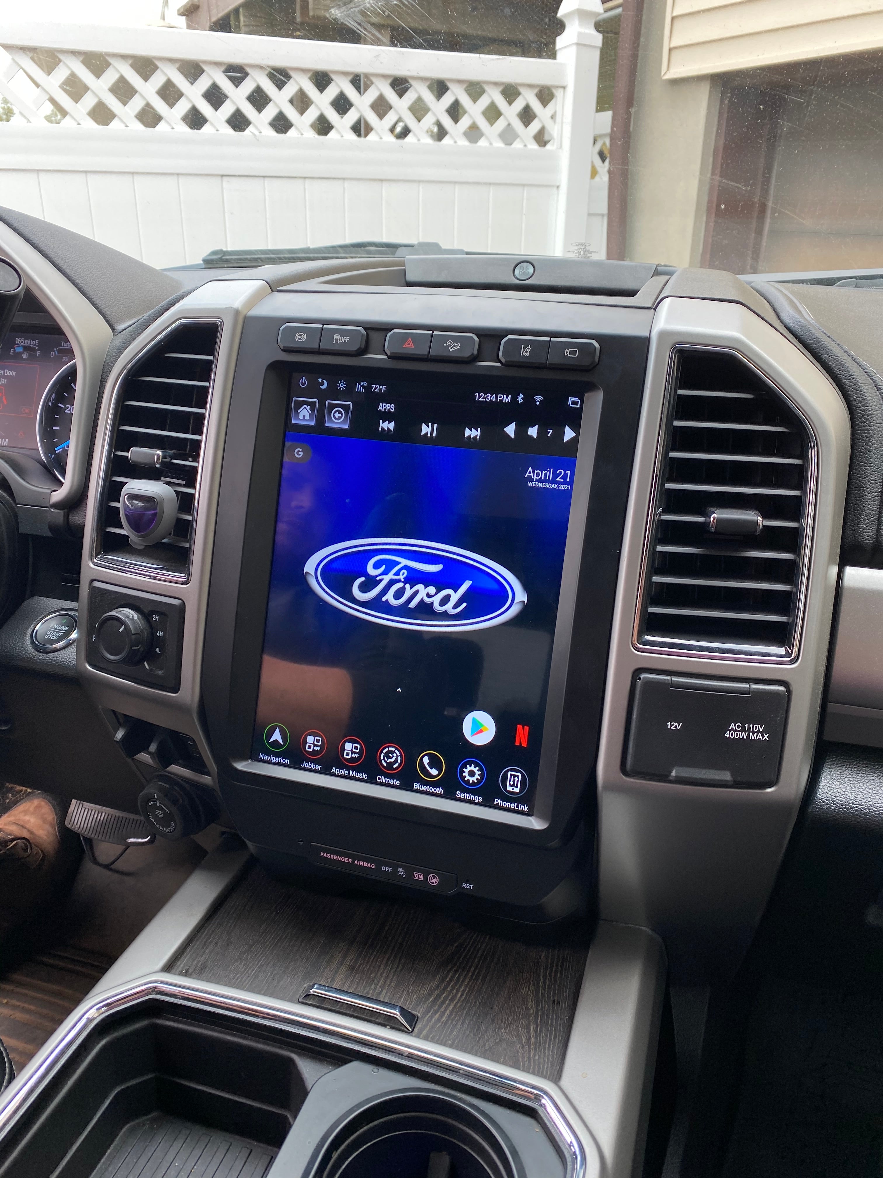 Ford F150/Superduty Linkswell Gen IV T-Style Radio
